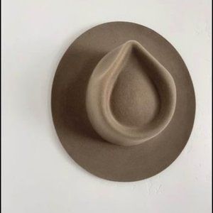 Gigi Pip Felt Hat Zephyr Rancher in Sage Womens Size 61